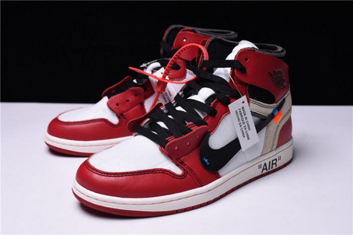 Off-White  Air Jordan 1 Retro Chicago The Ten AA3834-101