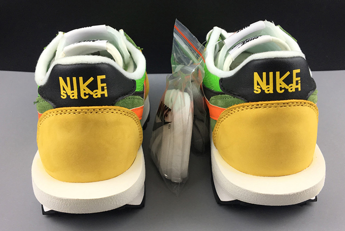 NIKE LD WAFFLE SACAI GREEN MULTI - BV0073-300