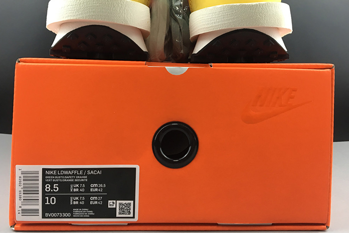 NIKE LD WAFFLE SACAI GREEN MULTI - BV0073-300
