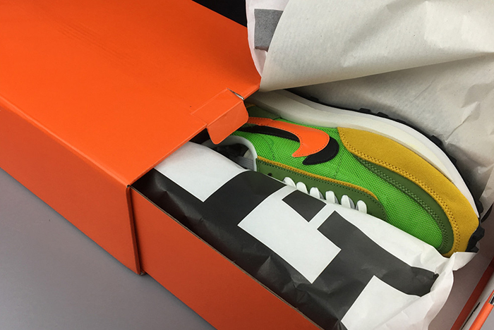 NIKE LD WAFFLE SACAI GREEN MULTI - BV0073-300