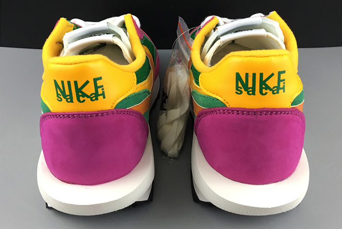 NIKE LD WAFFLE SACAI pink  MULTI - BV0073-301