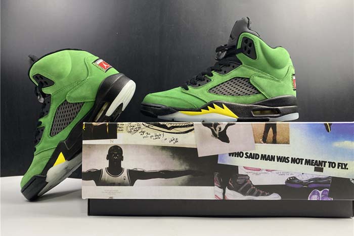 AIR JORDAN 5 OREGON DUCKS CK6631-307