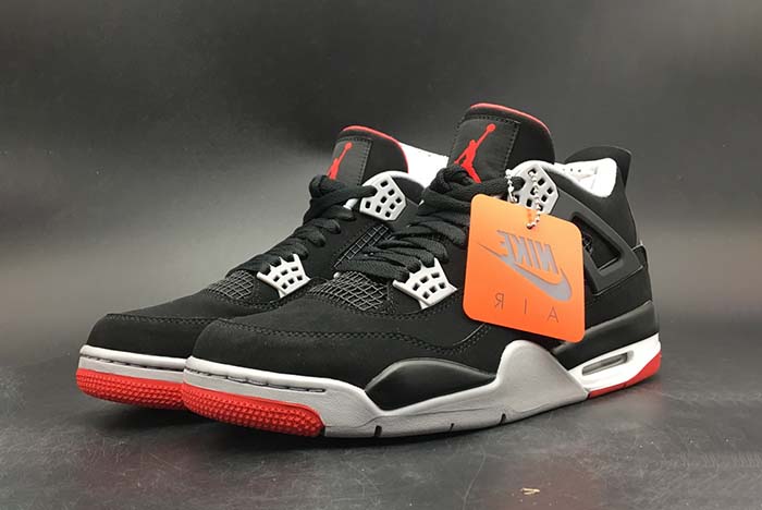 Jordan 4 Bred/ Black Cement (2019) - 308497-060