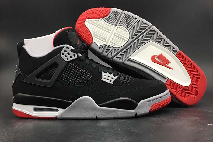 Jordan 4 Bred/ Black Cement (2019) - 308497-060