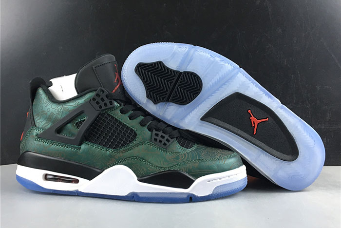 AIR JORDAN 4 RETRO LAKER GREEN AJ4-1043515