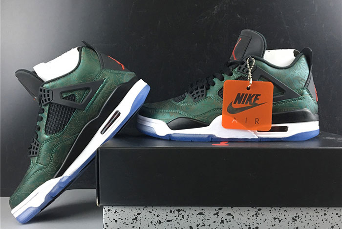 AIR JORDAN 4 RETRO LAKER GREEN AJ4-1043515