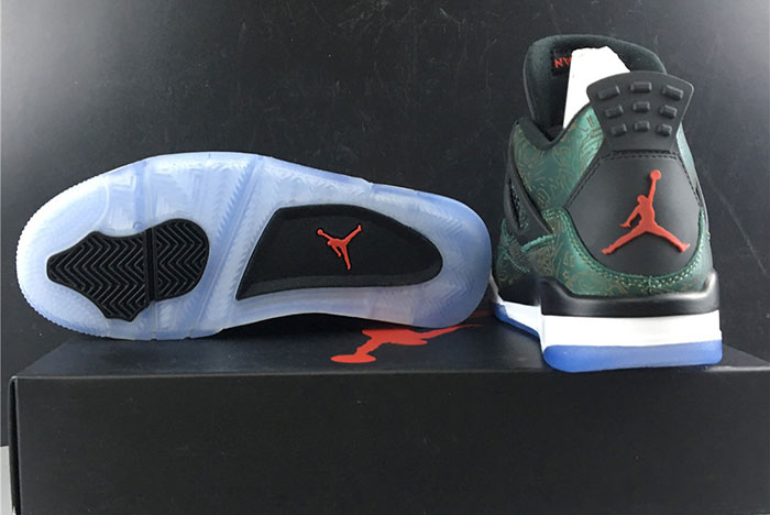 AIR JORDAN 4 RETRO LAKER GREEN AJ4-1043515