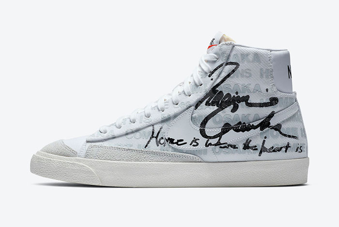 Nike Blazer x Naomi Osaka x CDG  DA5383-100