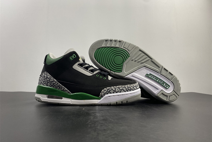 Air Jordan Retro 3 Pine Green CT8532-030