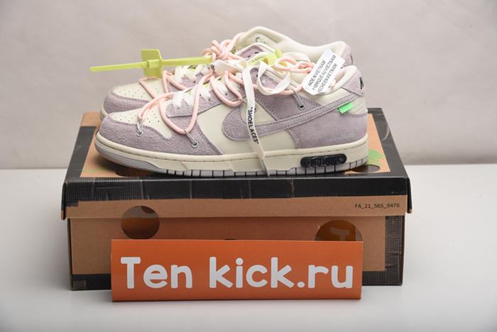 Nike Dunk Low Off-White  Lot 12  DJ0950-100