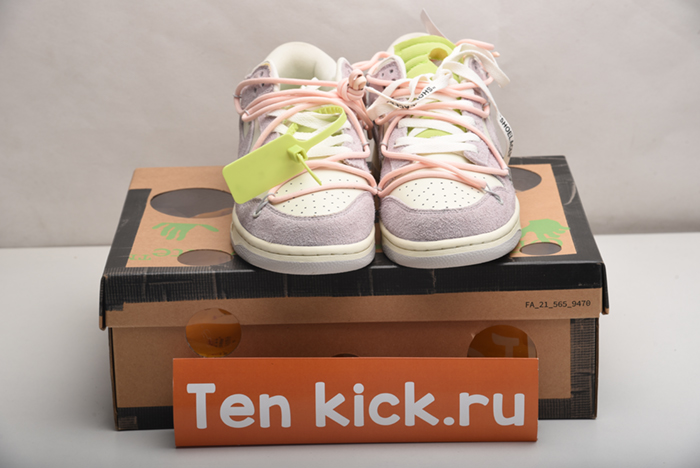 Nike Dunk Low Off-White  Lot 12  DJ0950-100