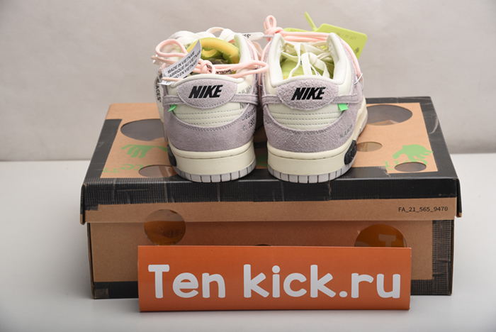 Nike Dunk Low Off-White  Lot 12  DJ0950-100