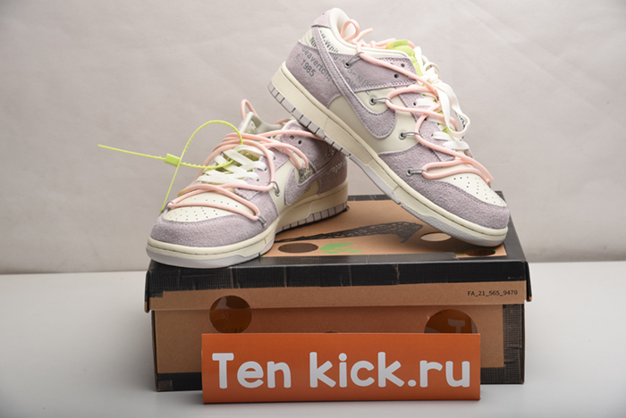 Nike Dunk Low Off-White  Lot 12  DJ0950-100