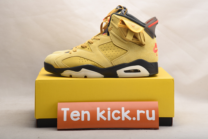 AIR JORDAN 6 YELLOW X TRAVIS SCOTT CN1084-300