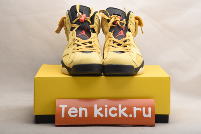 AIR JORDAN 6 YELLOW X TRAVIS SCOTT CN1084-300