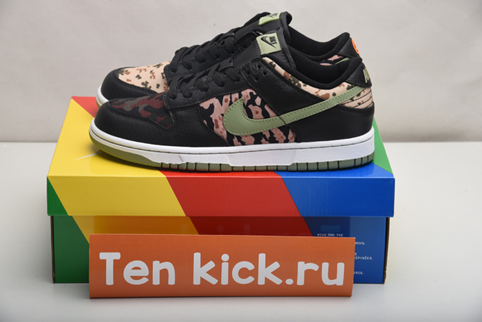 Nike Dunk Low Crazy Camo DH0957-001