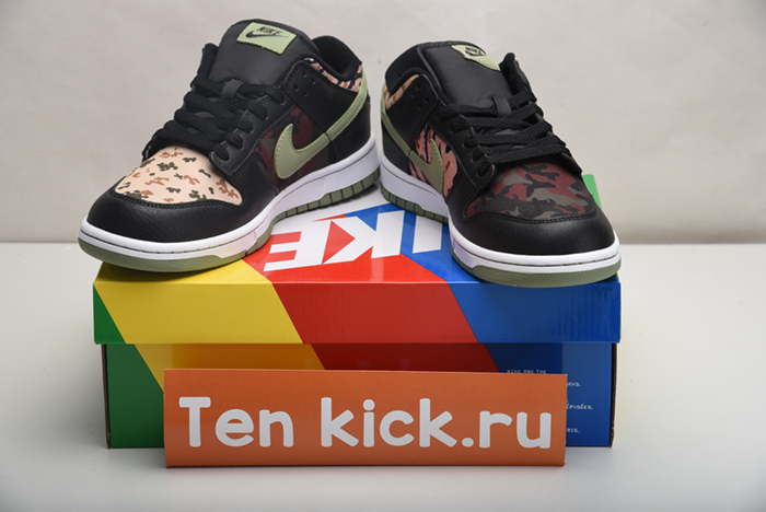 Nike Dunk Low Crazy Camo DH0957-001