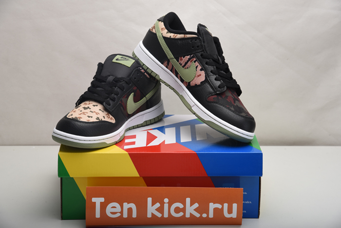 Nike Dunk Low Crazy Camo DH0957-001