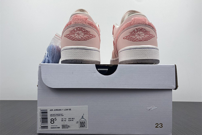 Jordan 1 Low SE Mighty Swooshers Pink(W) DM5443-666