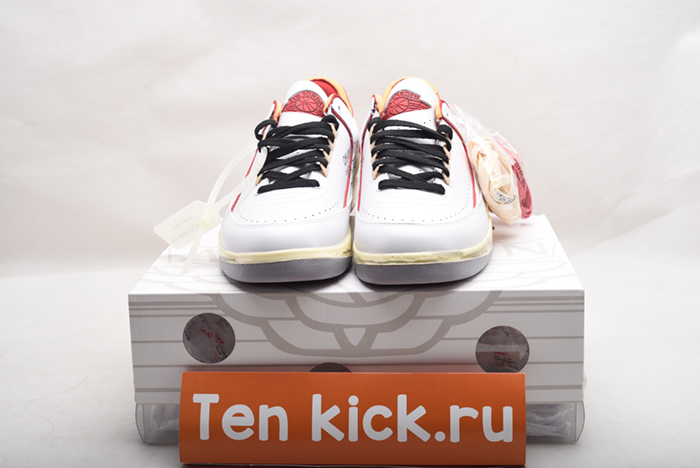 Jordan 2 Retro Low SP Off-White  White Red DJ4375-106