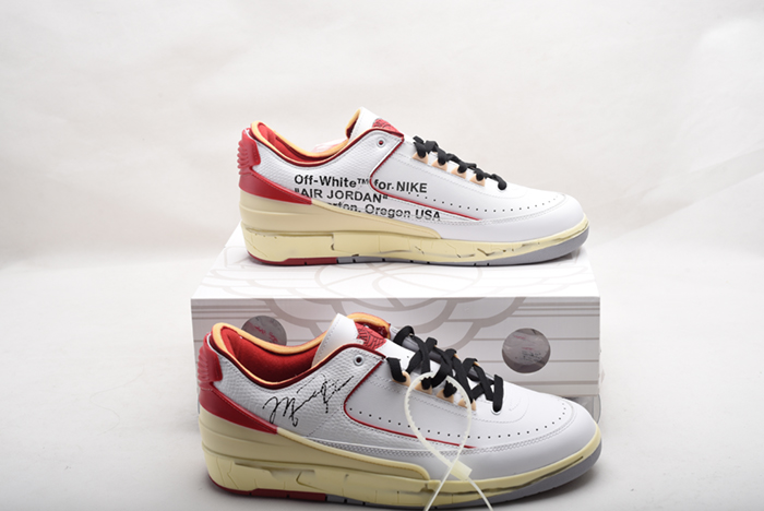 Jordan 2 Retro Low SP Off-White  White Red DJ4375-106