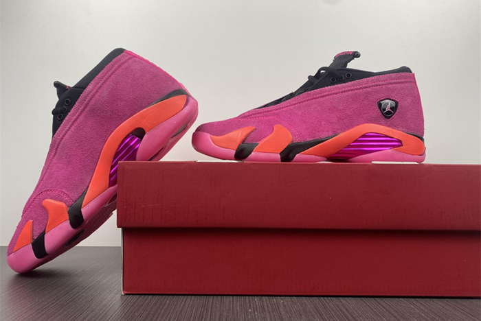 Air Jordan 14 Low WMNS “Shocking Pin" DH4121-600