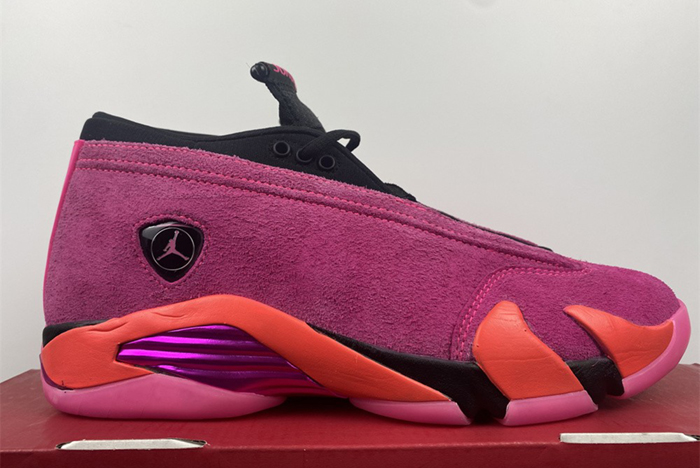 Air Jordan 14 Low WMNS “Shocking Pin" DH4121-600