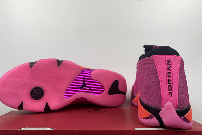 Air Jordan 14 Low WMNS “Shocking Pin" DH4121-600