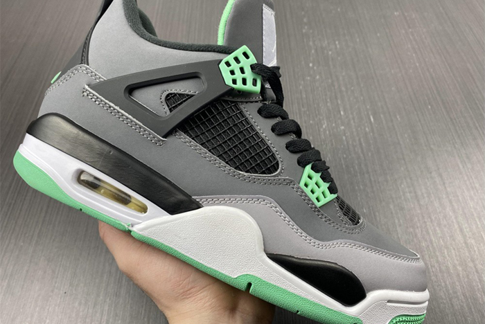 Jordan 4 Retro Green Glow 308497-033