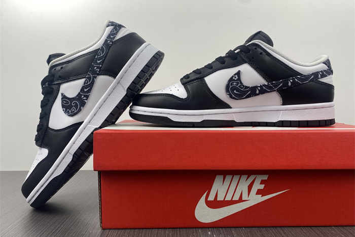 Nike Dunk Low WMNS “Black Paisley”  DH4401-100