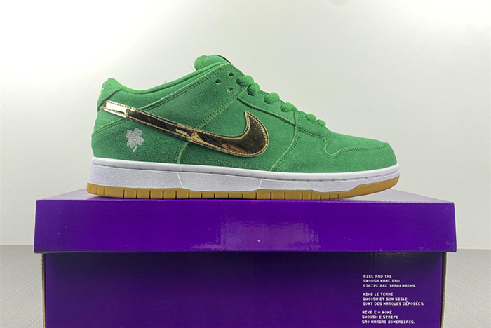 Nike SB Dunk Low “St.  Lucky Green BQ6817 303