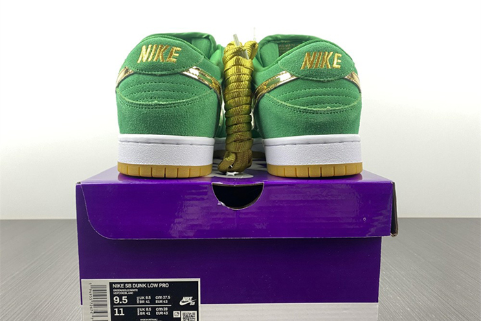 Nike SB Dunk Low “St.  Lucky Green BQ6817 303