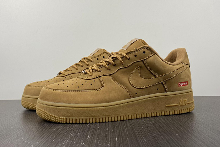 S*p reme x nike air force 1 low sp wheat'' ''  dn1555-200