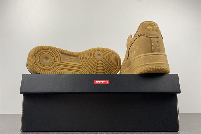 S*p reme x nike air force 1 low sp wheat