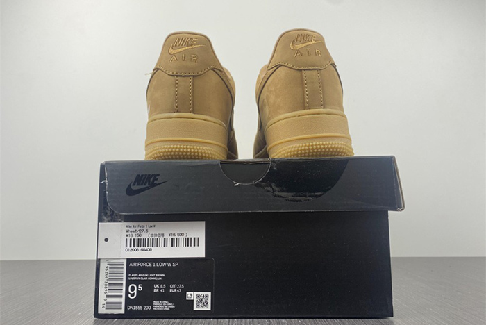 S*p reme x nike air force 1 low sp wheat