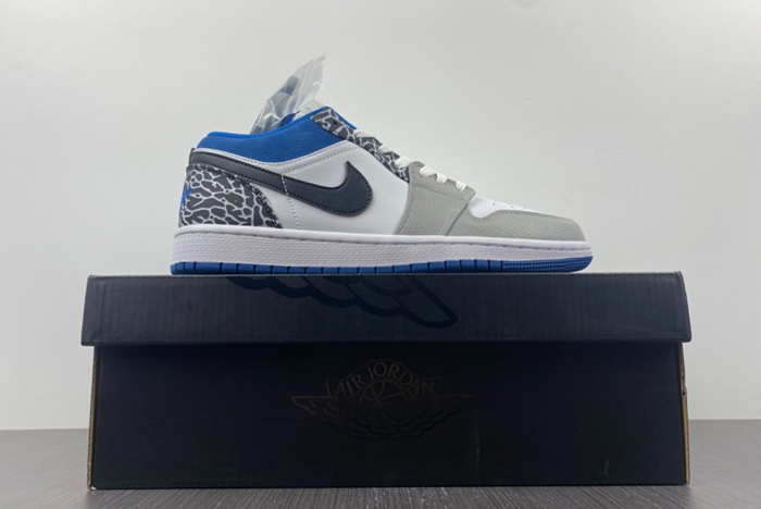 Air Jordan 1 Low True Blue  DM1199-140