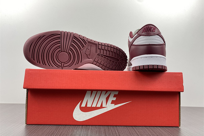 New Nike Dunk Low “Bordeaux” White/Bordeaux DD1503-108