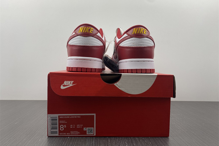 Dunk Low "Gym Red"  DD1391-602