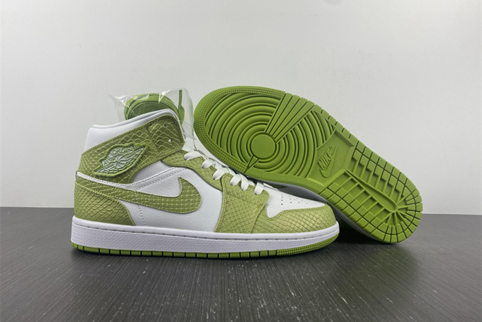 Air Jordan 1 Mid SE V2 "Green Python" DV2959-113