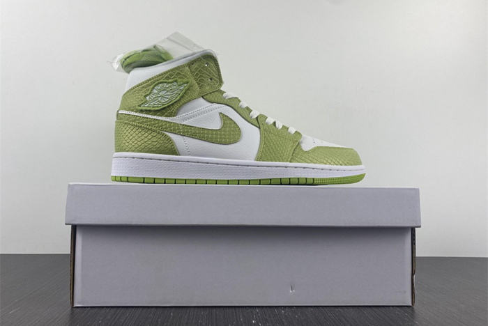 Air Jordan 1 Mid SE V2 "Green Python" DV2959-113