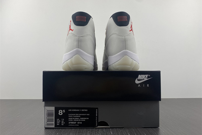 Air Jordan 11 Platinum Tint 378037-016
