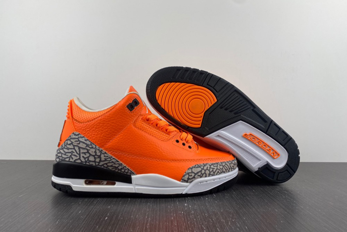 Air Jordan 3 Retro "Orange"  CT8532-801