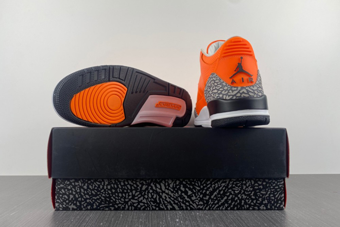Air Jordan 3 Retro "Orange"  CT8532-801