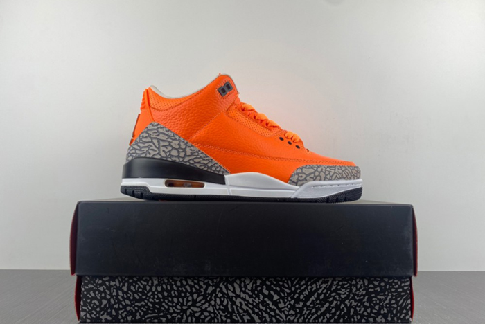 Air Jordan 3 Retro "Orange"  CT8532-801