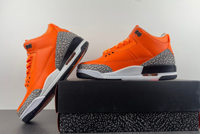 Air Jordan 3 Retro "Orange"  CT8532-801