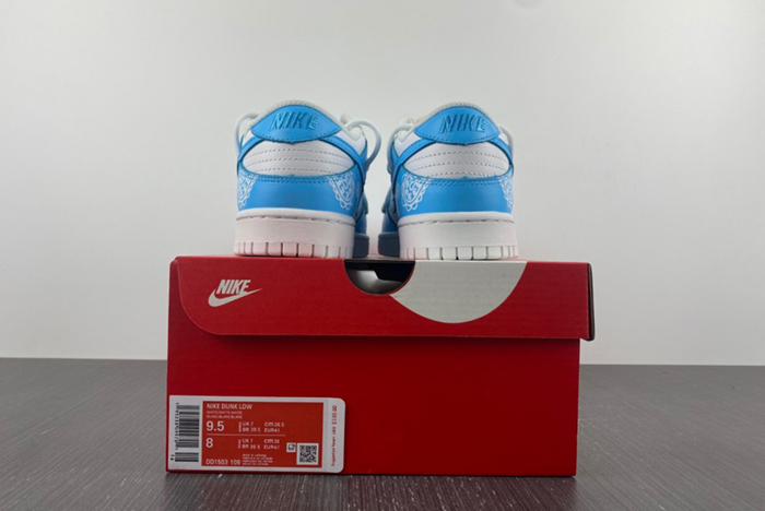 Nike Dunk Low “TRIPLE WHITE  DD1503-109-1