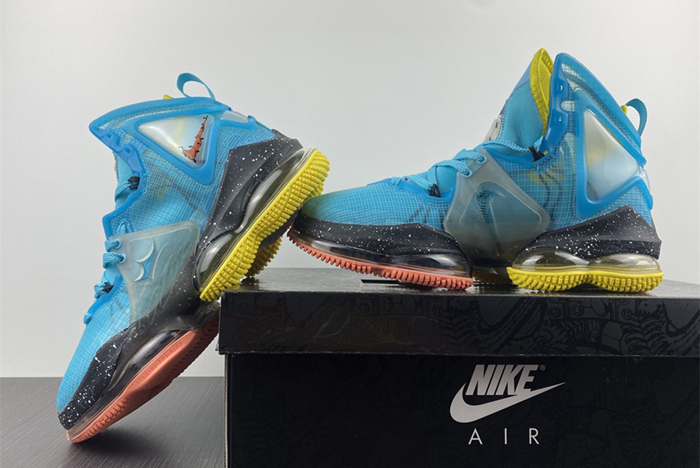 Nike LeBron 19 "Polarized Blue" DC9338-400