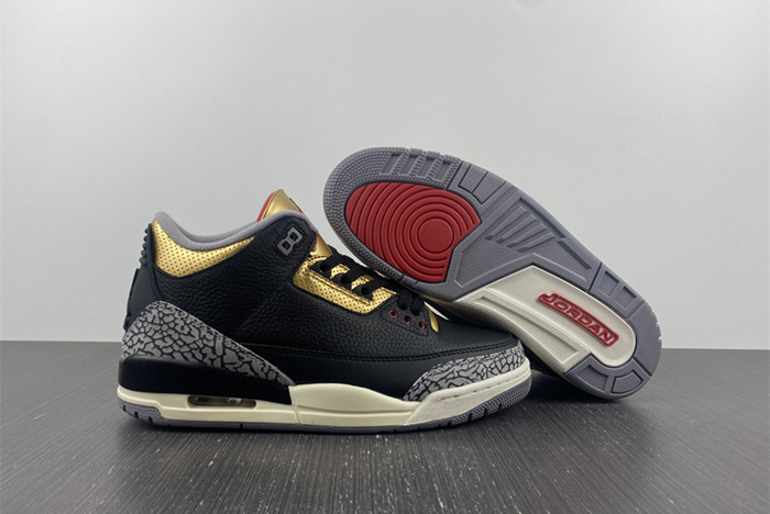 Air Jordan 3 WMNS “Black Gold”  CK9246-067