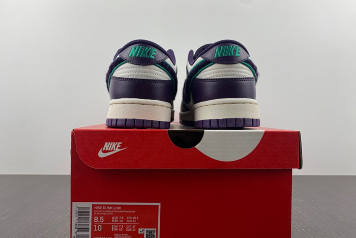 Nike Dunk Low “Chenille Swoosh”  DQ7683-100