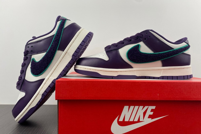 Nike Dunk Low “Chenille Swoosh”  DQ7683-100